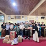 Branch Office Bank Rakyat Indonesia (BRI) Bogor Pajajaran menyalurkan bantuan kebutuhan pokok bagi santri dan masyarakat di Pondok Pesantren Manbaul Hisan, Foto/Istimewa