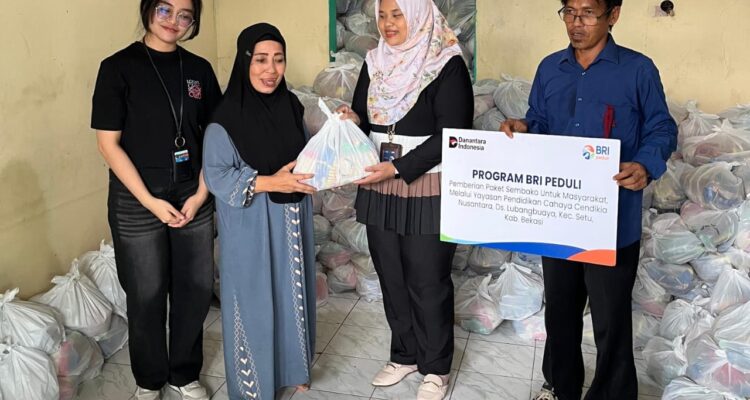 BRI) Branch Office (BO) Tambun kembali menunjukkan komitmennya dalam membantu masyarakat melalui Program Tanggung Jawab Sosial Lingkungan (TJSL), Foto/Istimewa