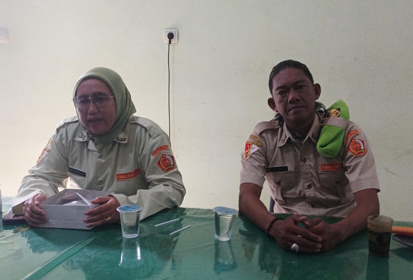 Ketua PC PPM Agus Madi dan Shelly Susanny AW, SE., putri dari Veteran Pejuang Trikora, Foto/Adi Wirman