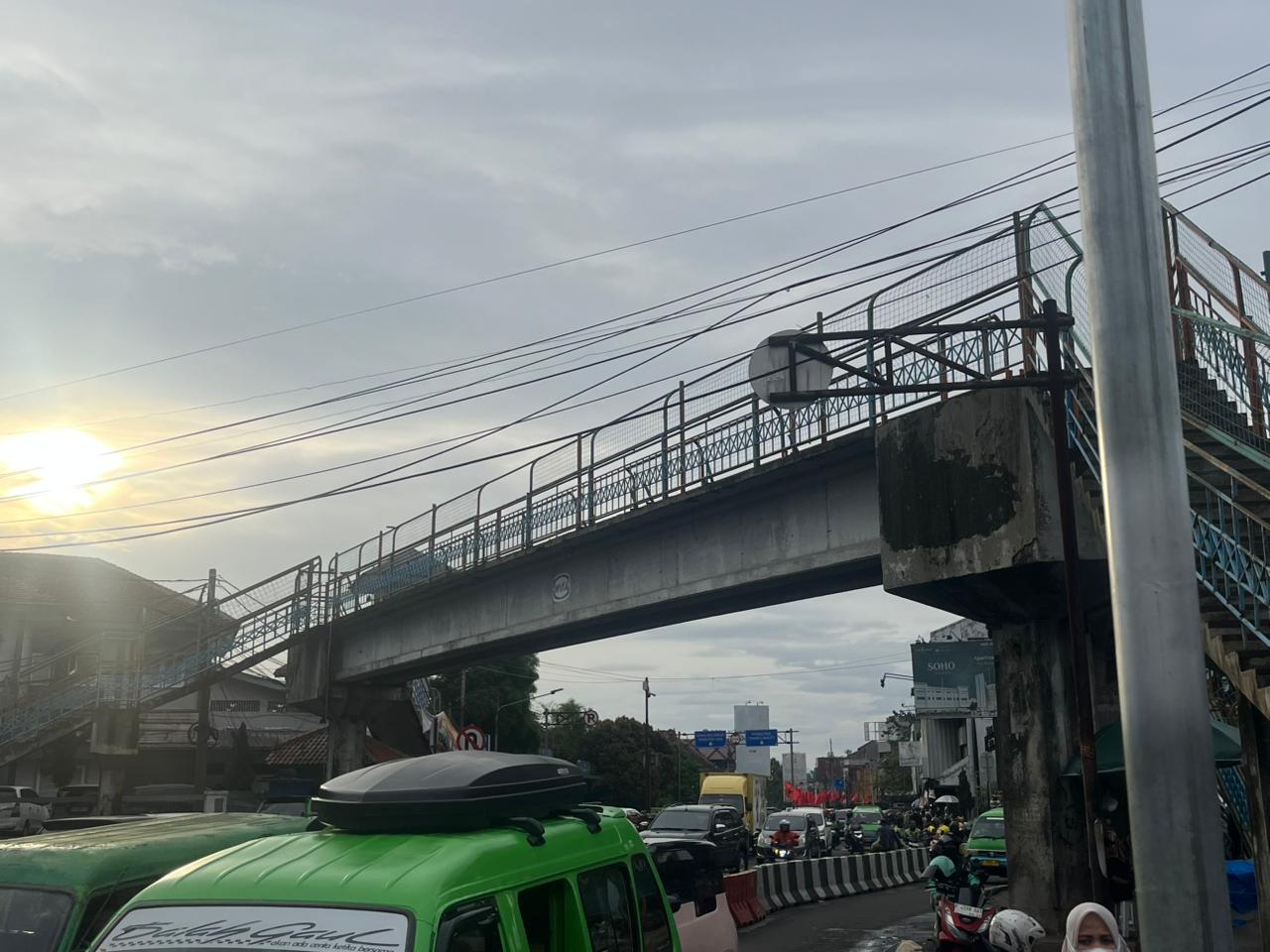 JPO Paledan Bogor, Foto/Adi Wirman