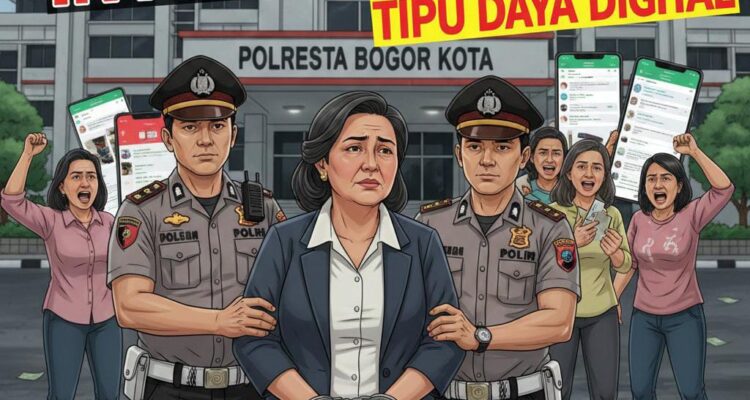Gambar Ilustrasi Investasi Bodong di Bogor, Foto/Gemini AI