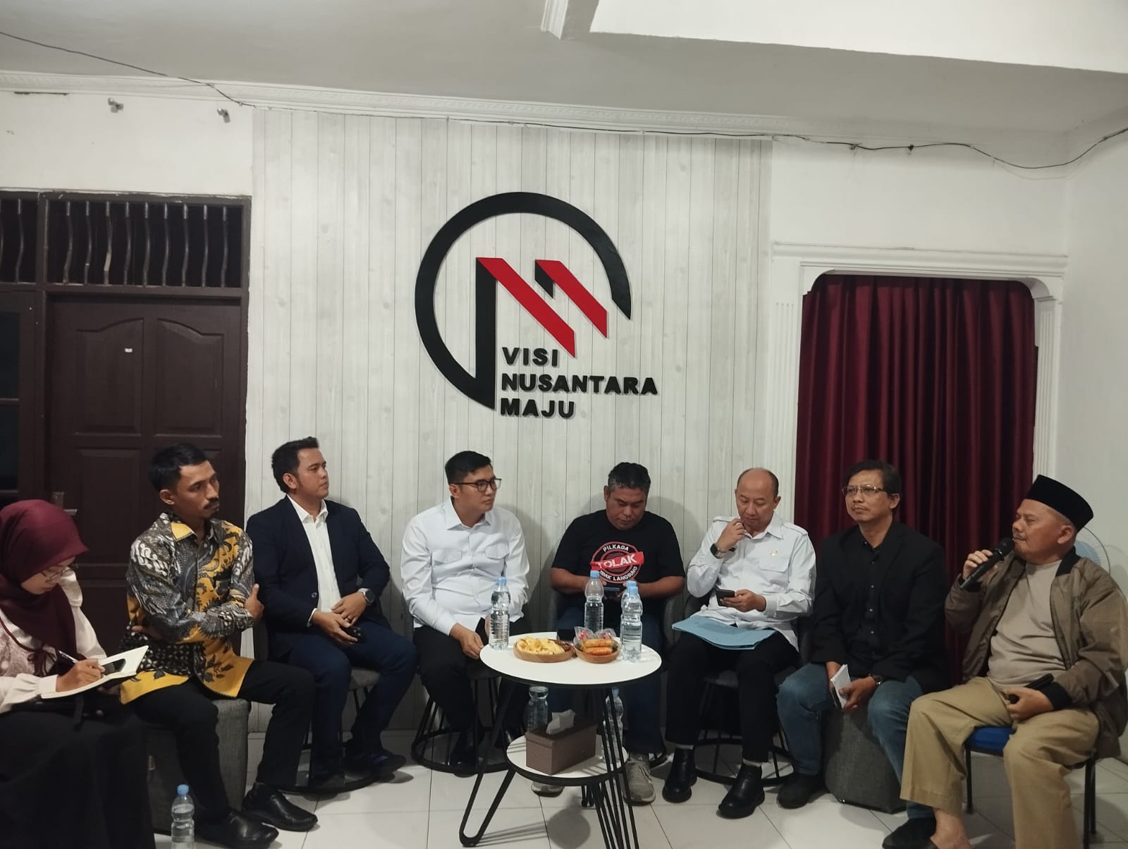 Kegiatan Diskusi Media denga para tokoh dan akdemisi dan rektor, Foto/Istimewa Kegiatan Diskusi Media denga para tokoh dan akdemisi dan rektor, Foto/Istimewa