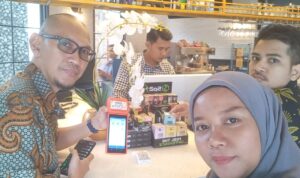 BRI KC Mabes TNI Cilangkap terus gencarkan penggunaan mesin EDC ke merchant, Foto/Istimewa