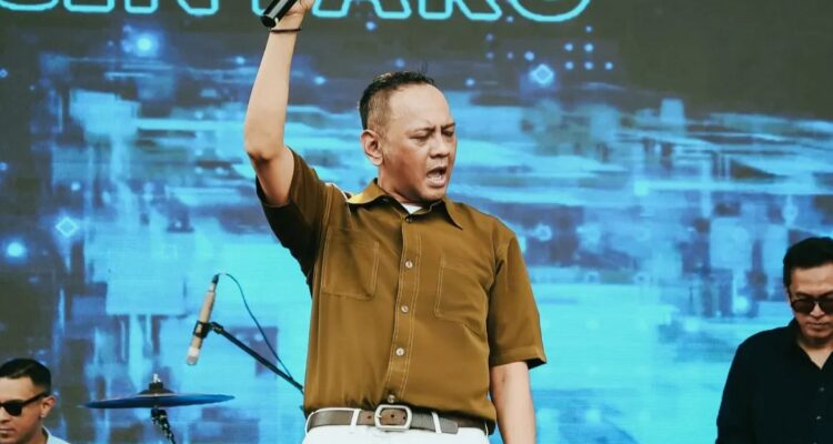 Lucky Widja, vokalis ikonik dari grup band Element,Foto/Instagram Lucky Widja