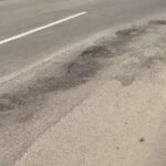 Kondisi Jalan berlobang di Kota Bogor, Foto/Adi Wirman