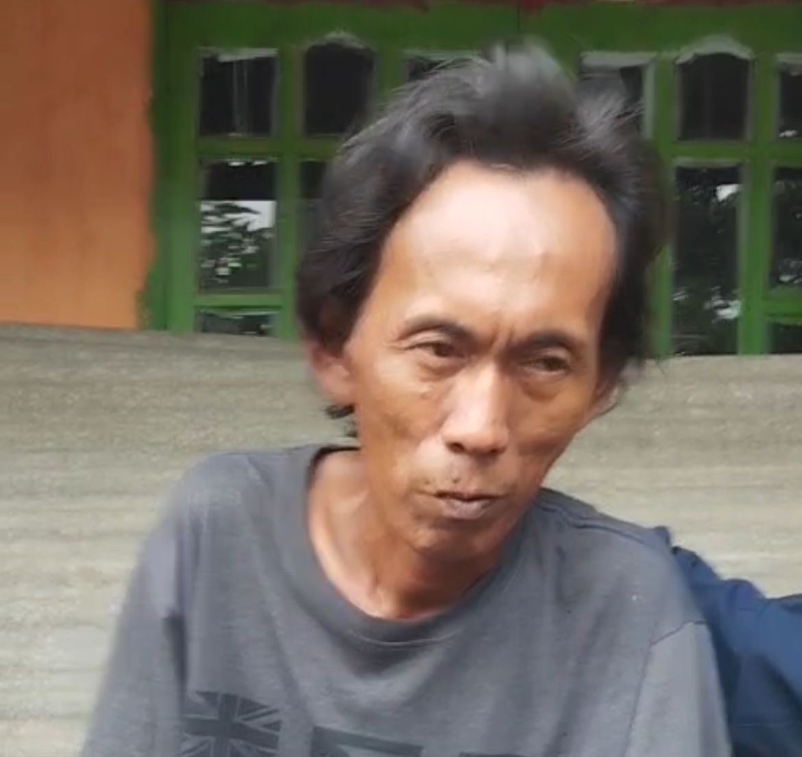 Sudrajat (49), pedagang es gabus asal Bojonggede, Foto/Isitmewa