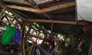 Kondisi eumah ambruk di Cimahpar, Kota Bogor, Foto/Isitimewa