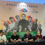 Para Musisi melakukan Jumpa Pers sebelum tampil di Hazz Hujan 2026, Foto/Adi WIrman