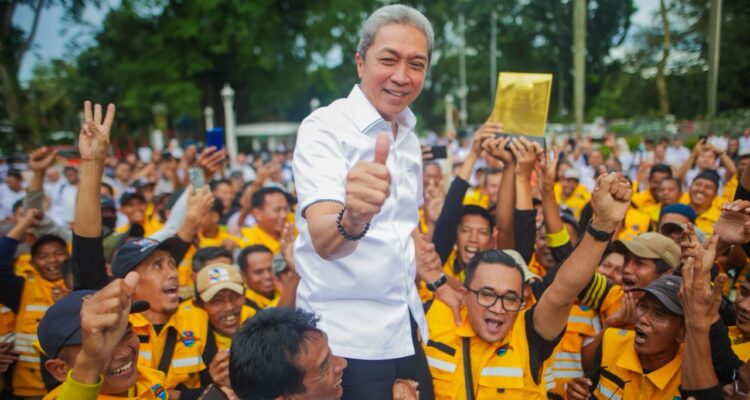 Dedei A Rachim diangkat Pasukan Kuning dari DLH Kota Bogor setelah mendapatkan predikat KOta Bogor menuju Bersih 2026, Foto/Diskominfo Kota Bogor