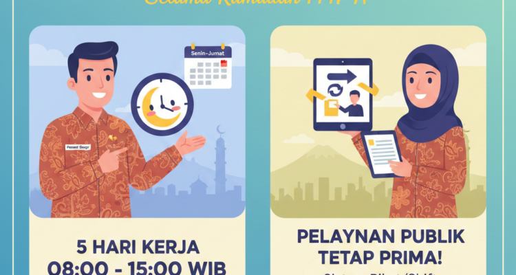 Gambar ilustrasi penyesuaian jam kerja bagi Aparatur Sipil Negara (ASN) di Pemerintah Kota Bogor, Foto/Gemini Ai