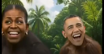Gambar Barack Obama dan Istri saat jadi korban Rasis,Foto/Video Tiktok Jawa Pos