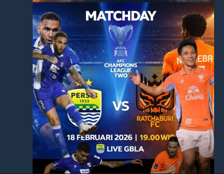 Persib Bandung VS Ratchaburi FC dalam lanjutan ACL Two Leg 2, Foto/Isitmewa
