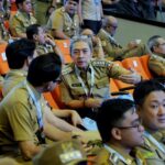 Wali Kota Bogor, Dedie A Rachim saat mengikuti Rapat Koordinasi Nasional (Rakornas) 2026 di Sentul International Convention Center (SICC), Senin (2/2/2026), Foto/Diskominfo Kota Bogor