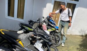 Beberapa barang ,motor yang dilelang oleh Kejakasaan Negeri Kabupaten Bogor, Foto/Isitimewa