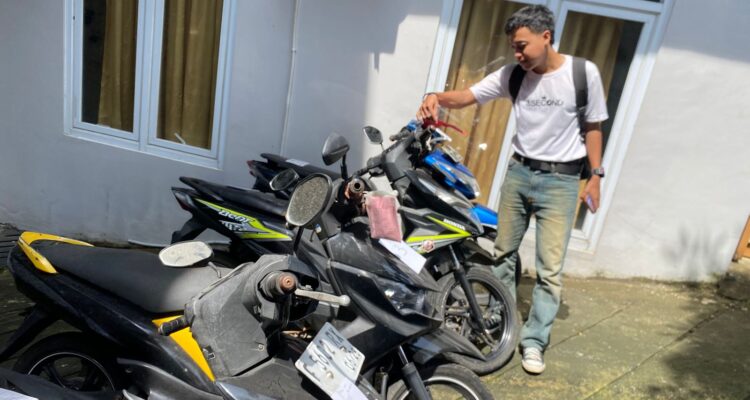 Beberapa barang ,motor yang dilelang oleh Kejakasaan Negeri Kabupaten Bogor, Foto/Isitimewa