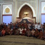 Wali Kota Bogor saat meresmiksn hasil renovasi Masjid Al-Muslimun, Foto/Isitmewa