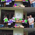 BRI MAbes TNI Cilangkap saat memberikan bantuan ke Rumah Asuh Yatim dan Duafa Fadhilah Ihsan dalam Program Jumat Berkah, Foto/Isitimewa