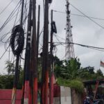 Kondisi kabel semrawut di Kabupaten Bogor, Foto/Isitimewa