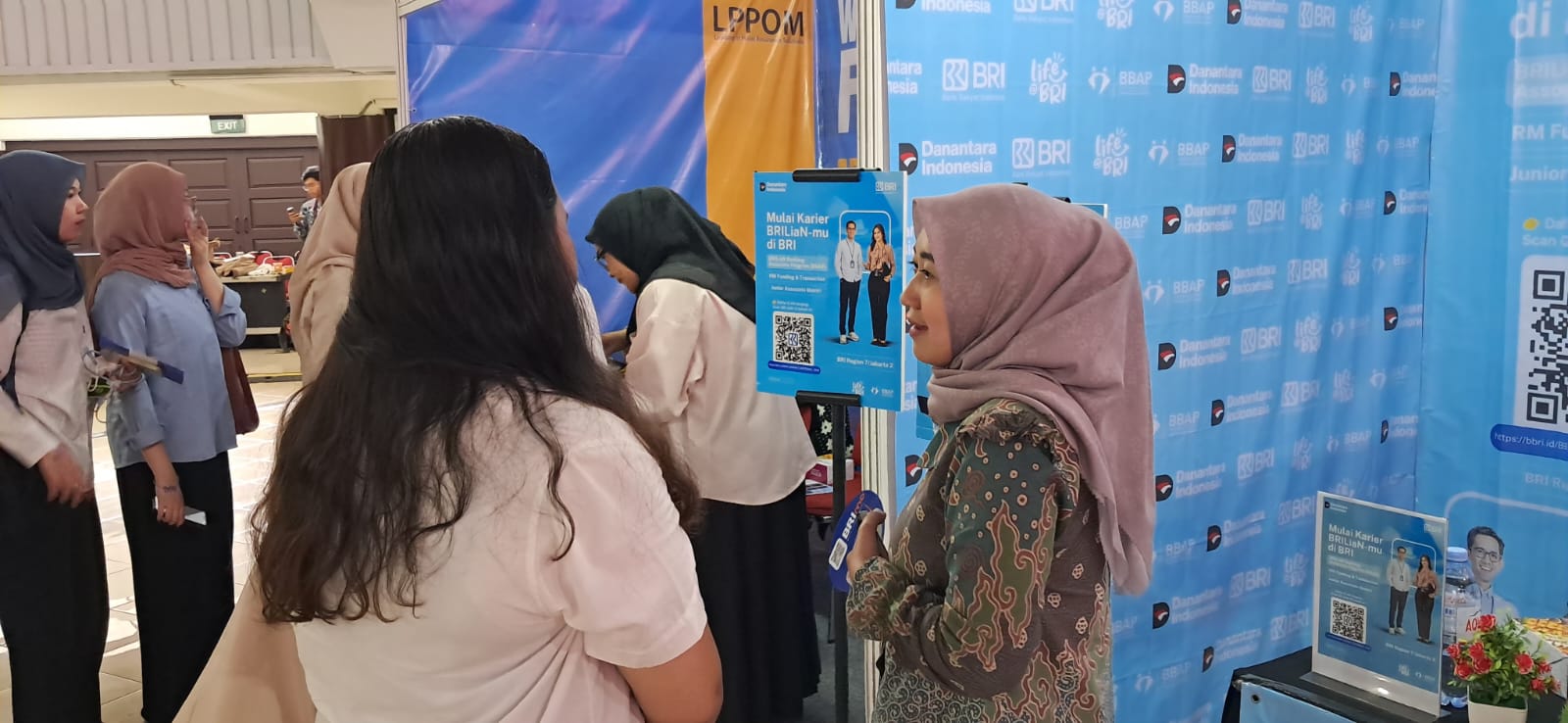 BRI BOgor ikuti kegiatan IPB Career Days, Foto/Isitimewa