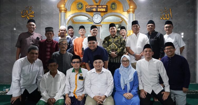 Ketua DPRD Kota Bogor, Adityawarman Adil bersama anggotanya saat melakukan TArling, Foto/Setwan DPRD Kota Bogor