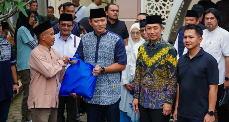 Menteri Koordinator Bidang Infrastruktur dan Pembangunan Kewilayahan (Menko Infra), Agus Harimurti Yudhoyono (AHY) bersama Wali Kota Bogor, Dedie A Rachim, Foto/Diskominfo Kota Bogor