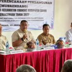 Bupati Bogor, Rudy Susmanto saat menghadiri musrembang di Ciriung, Cibinong Bogor, Foto/Diskominfo Kabupaten Bogor