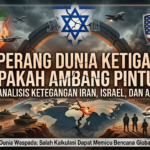 Gambar Ilustrasi Perang dunia ketiga jika terjadi, Foto/Gemini AI