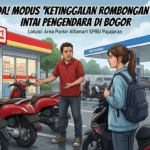 Gambar Ilustrasi dugaan penipuan dengan modus pura-pura tersesat dan tertinggal rombongan kembali marak terjadi di kawasan Pajajaran, Kota Bogor. Foto/Gemini AI