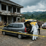 Gambar ilustrasi pelaku curas buang mayat di padalarang cimahi, Foto/Gemini AI