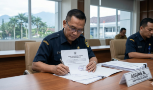 Gambar Ilustrasi laporan dugaan maladministrasi dalam pemberhentian jabatan fungsional di lingkungan Pemerintah Kabupaten Bogor, Foto/Gemini Ai