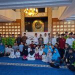 Foto serikat islam (SI) bersama Wali Kota Bogor, Dedie A Rachim saat santunan Anak Yatim di Masjid At Taqwa, Balaikota Bogor, Foto, Istimewa