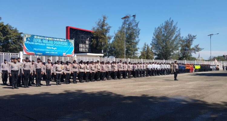 Apel personel gabungan untuk pengamanan mudik lebaran tahun 2026, Foto/Istimewa
