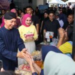 Wali Kota Bogor, Dedie A Rachim bersama Yantie Rachim saat menghadiri Balkot Ramadan Fest 2026, Foto/Diskominfo Kota Bogor