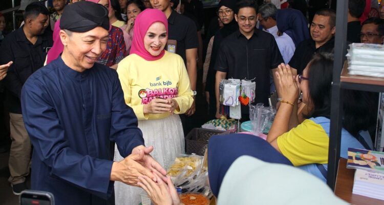 Wali Kota Bogor, Dedie A Rachim bersama Yantie Rachim saat menghadiri Balkot Ramadan Fest 2026, Foto/Diskominfo Kota Bogor