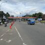 Pantuan lalu lintas di Simpang Gadong, Jalan Raya Puncak Bogor, Foto/Adi Wirman