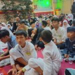 Sejumlah anak Yatim di Kota Bogor saat mengikuti Buka puasa bersama yang berlangsung di Vihara Dhanagun, Foto/Isitimewa