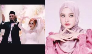 Suasana Pernikahan Musisi Virgoun (Kiri), Inara Rusli (Kanan), Foto/ Tangkapan layar instagram @momystarla