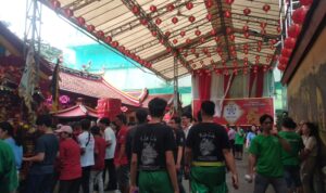 Suasana di kawasan Surya Kencana Bogor jelang Perayaan Cap Go Meh (CGM), Foto/Maya Melania Suasana di kawasan Surya Kencana Bogor jelang Perayaan Cap Go Meh (CGM), Foto/Maya Melania
