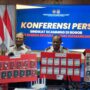 Imigrasi Bogor saat melaksanakan konferensi per pengungkapan 13 WNA asal jepang yang melakukan penipuan secara daring, Foto/Istimewa