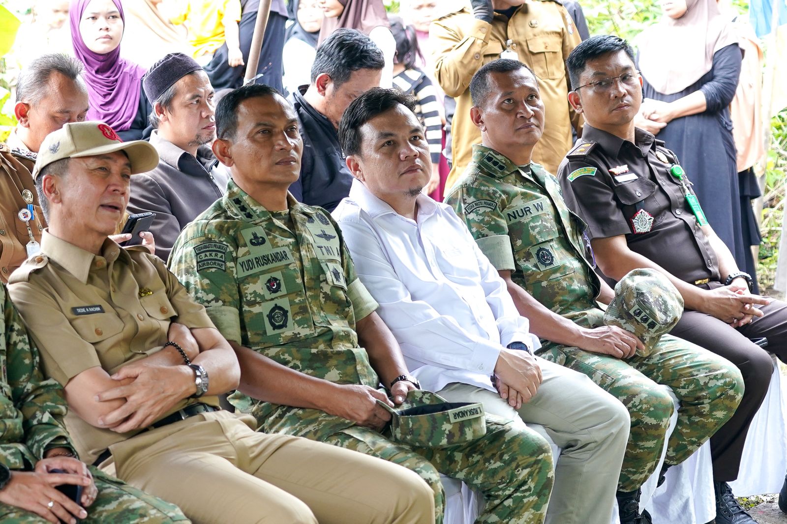 Ketua DPRD Kota Bogor, Dr. Adityawarman Adil, hadir dalam peresmian program 200 Jembatan Garuda di Kampung Pabuaran, Kebon Jahe, Kelurahan Mulyaharja, Kecamatan Bogor Selatan, Foto/Setwan DPRD Kota Bogor