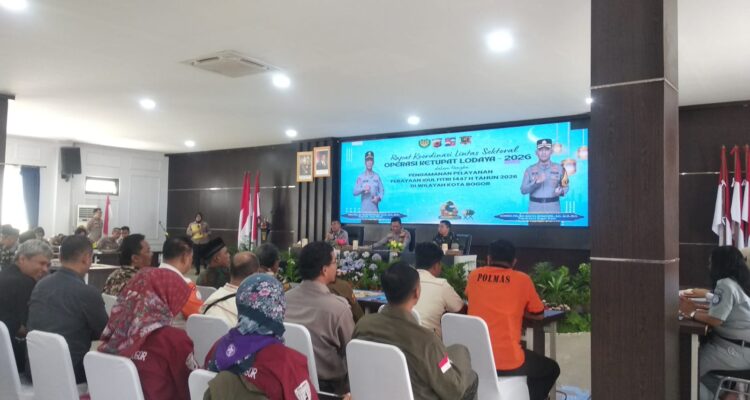 Polresta Bogor Kota tengah mempersiapkan persiapan Operasi Ketupat Lodaya 2026, Foto/Maya Melania