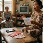 Seorang warga mengaku ATM untuk pencairan bansos ditahan oleh Diduga ketua RW, Foto/Gemini AI