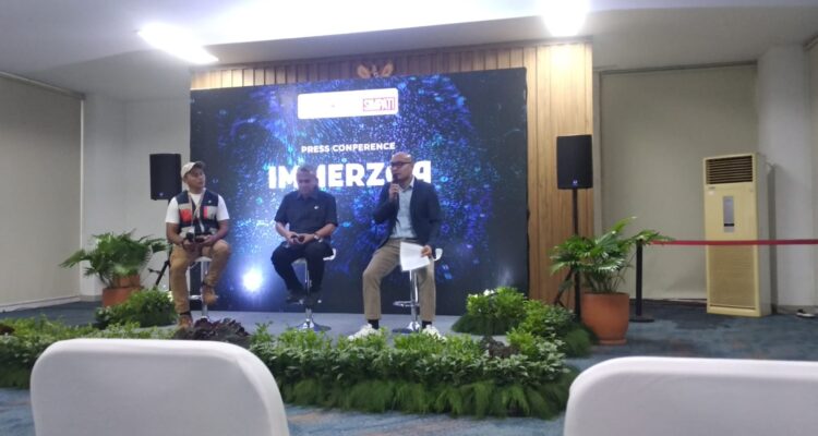 BRIN) bersama PT Mitra Natura Raya (PTMNR) melakukan Konferensi Pers soal peluncuran Immerzoa yang ada di Museum Zoologi, Foto/Maya Melania