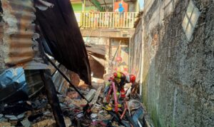 Kondisi rumah terbakar di Cilendek Timur, Kota Bogor, Foto/Maya Melania Kondisi rumah terbakar di Cilendek Timur, Kota Bogor, Foto/Maya Melania