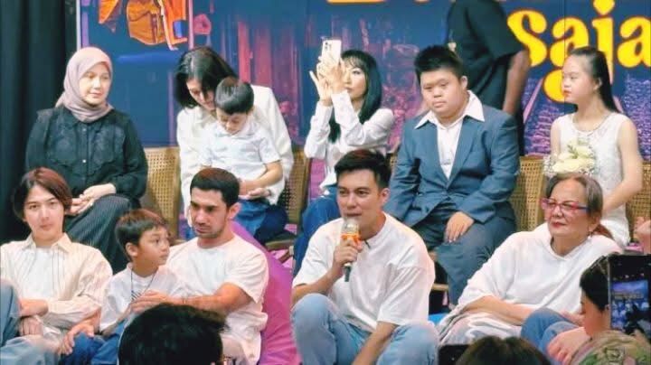 Aktro Baim Wong saat mempromisikan Filmnya, Foto/Isitimewa