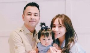 Raffi Ahmad bersama Nagita Slavina dan anak Peempuannya Lily, Foto/Isitmewa