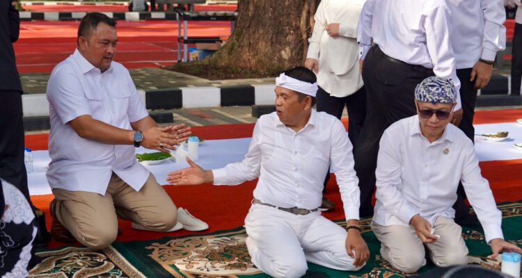 Bupati Bogor Rudy Susmanto menghadiri kegiatan silaturahmi bersama Gubernur Jawa Barat Dedi Mulyadi, Foto/Diskominfo Kabupaten Bogor