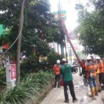 Penataan Kabel di Kota Bogor, Foto/Maya Melania