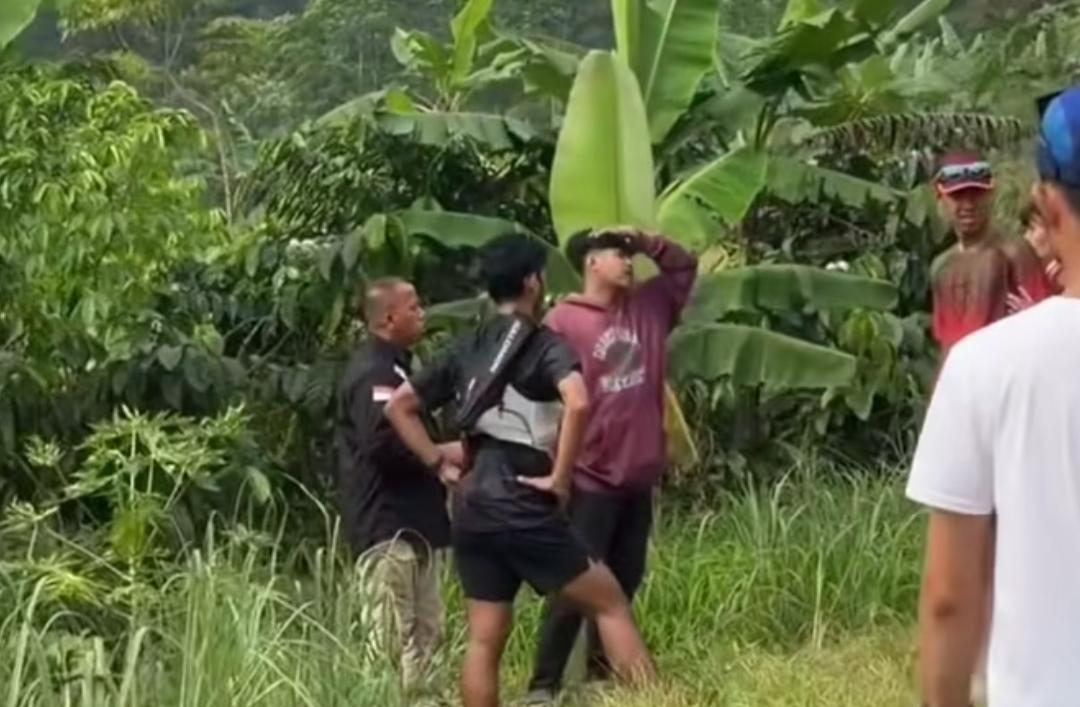 Lokasi Jalur Paniisan yang viral karena adanya Dugaan Pungli, Foto/SS Video
