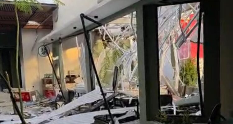 Kondisi Lapangan Fadel di Ciangsana Gunung Putri Bogor pasca Ledakan Tadi Pagi, Foto/Istimewa